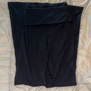 Aerie fold over super flare hi rise leggings